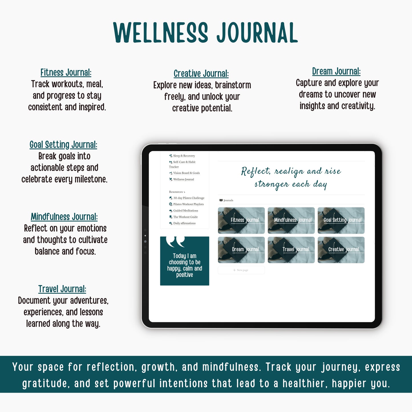 Fitness & Wellness Planner (Full Edition - 5 Resources)